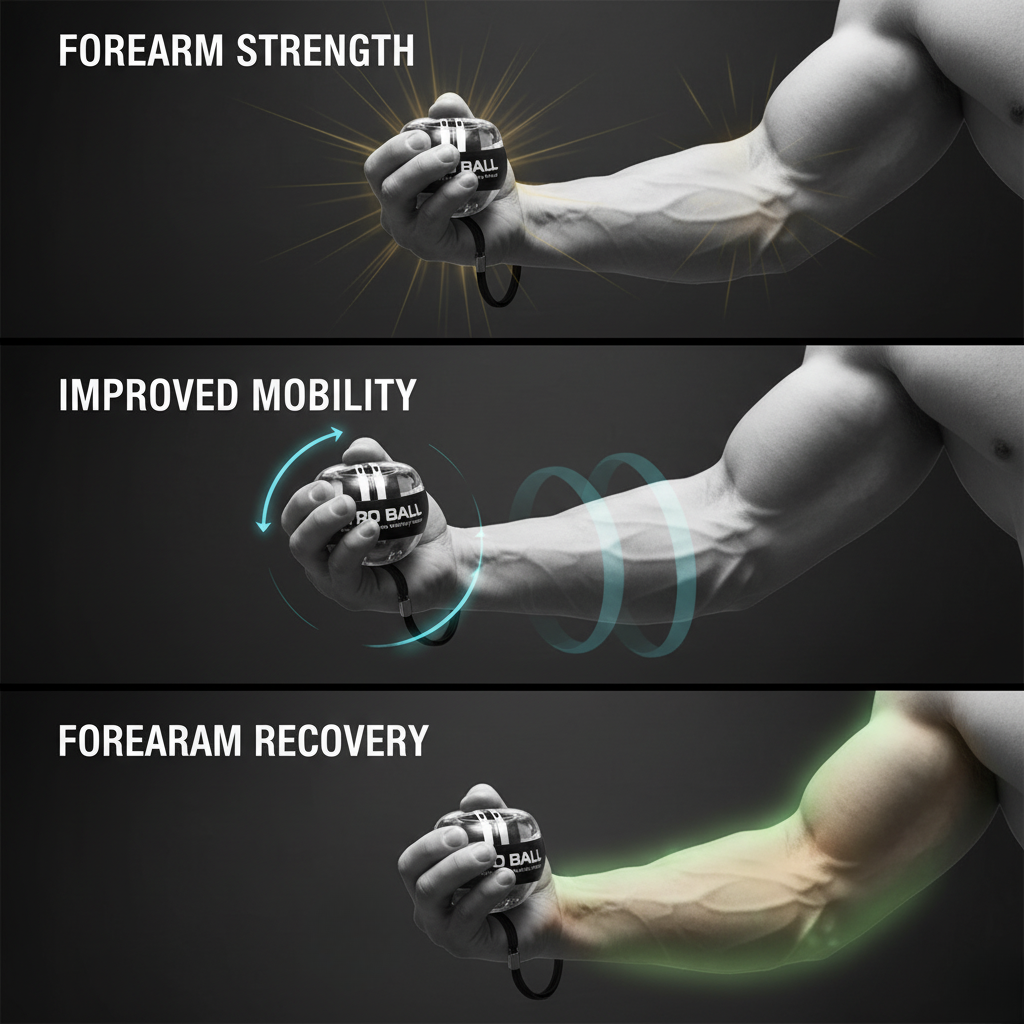 Stranvia Gyro Ball Wrist Trainer